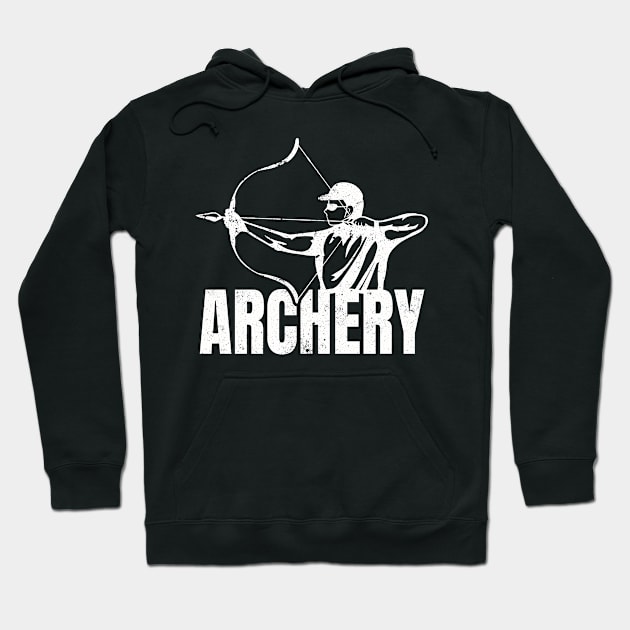 Archery Archer Hoodie by Foxxy Merch